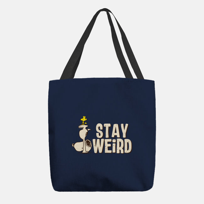 Snoopy Is Weird-None-Basic Tote-Bag-turborat14