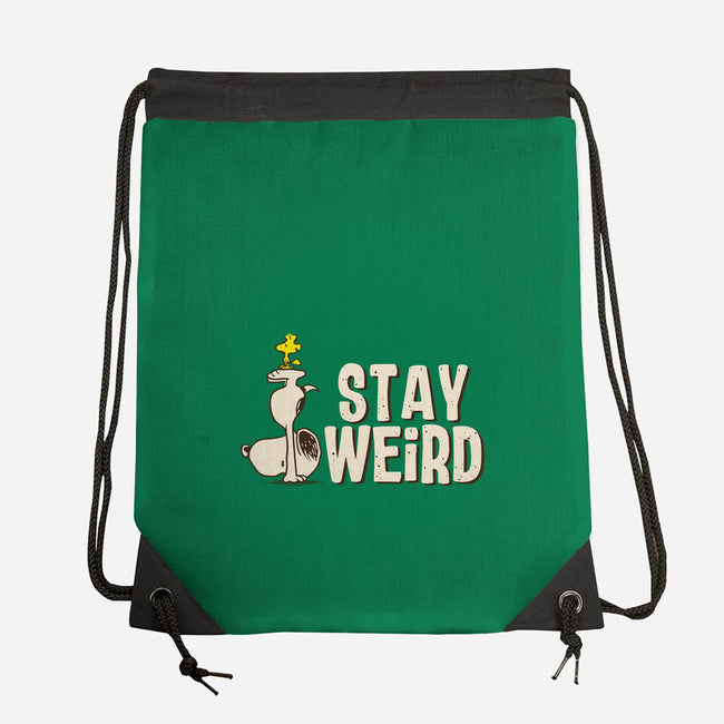 Snoopy Is Weird-None-Drawstring-Bag-turborat14