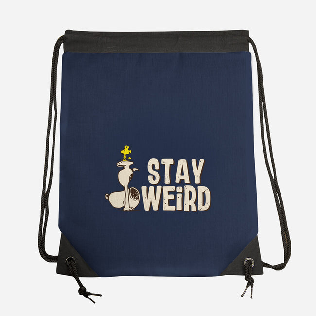 Snoopy Is Weird-None-Drawstring-Bag-turborat14