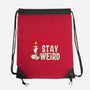 Snoopy Is Weird-None-Drawstring-Bag-turborat14