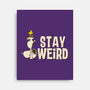 Snoopy Is Weird-None-Stretched-Canvas-turborat14