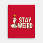 Snoopy Is Weird-None-Stretched-Canvas-turborat14