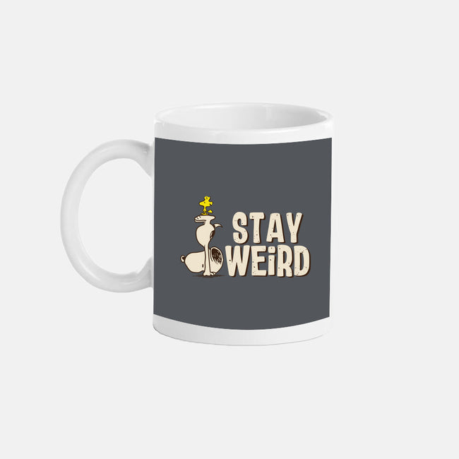 Snoopy Is Weird-None-Mug-Drinkware-turborat14
