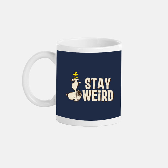 Snoopy Is Weird-None-Mug-Drinkware-turborat14