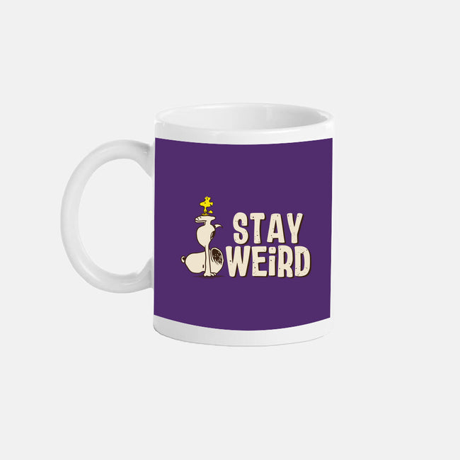 Snoopy Is Weird-None-Mug-Drinkware-turborat14