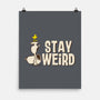 Snoopy Is Weird-None-Matte-Poster-turborat14