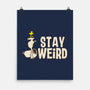 Snoopy Is Weird-None-Matte-Poster-turborat14