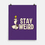 Snoopy Is Weird-None-Matte-Poster-turborat14