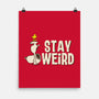 Snoopy Is Weird-None-Matte-Poster-turborat14