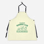 Slow Motion Running Club-Unisex-Kitchen-Apron-erion_designs