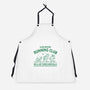 Slow Motion Running Club-Unisex-Kitchen-Apron-erion_designs