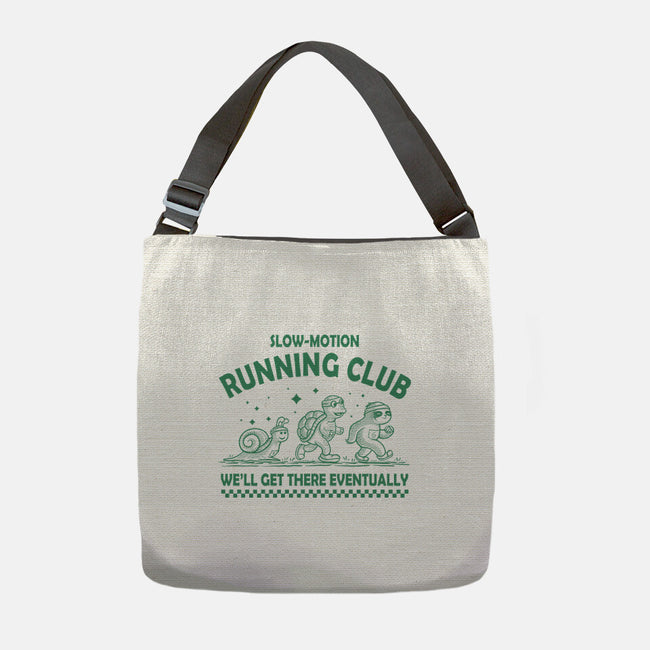 Slow Motion Running Club-None-Adjustable Tote-Bag-erion_designs