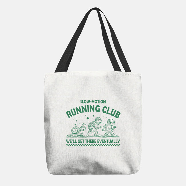 Slow Motion Running Club-None-Basic Tote-Bag-erion_designs