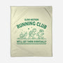 Slow Motion Running Club-None-Fleece-Blanket-erion_designs