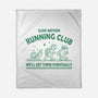 Slow Motion Running Club-None-Fleece-Blanket-erion_designs