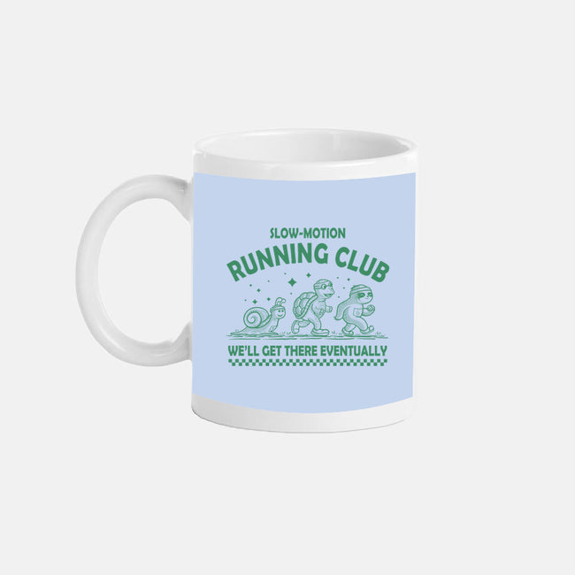 Slow Motion Running Club-None-Mug-Drinkware-erion_designs