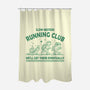 Slow Motion Running Club-None-Polyester-Shower Curtain-erion_designs