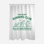Slow Motion Running Club-None-Polyester-Shower Curtain-erion_designs