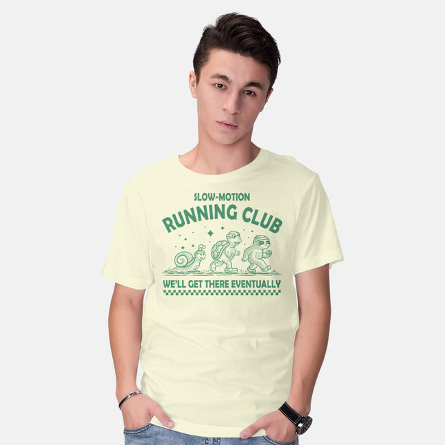 Slow Motion Running Club-Mens-Basic-Tee-erion_designs
