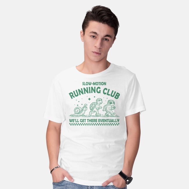 Slow Motion Running Club-Mens-Basic-Tee-erion_designs