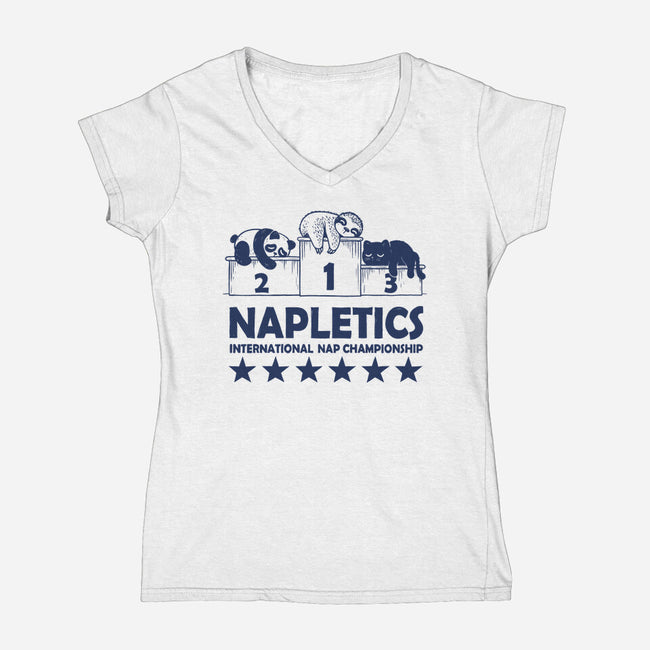 Napletics-Womens-V-Neck-Tee-erion_designs