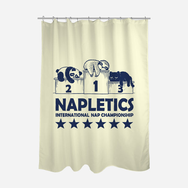Napletics-None-Polyester-Shower Curtain-erion_designs