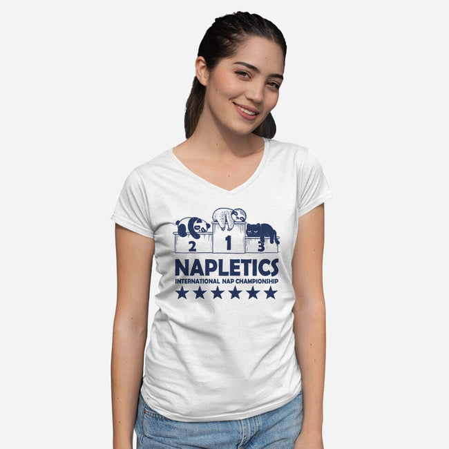 Napletics-Womens-V-Neck-Tee-erion_designs