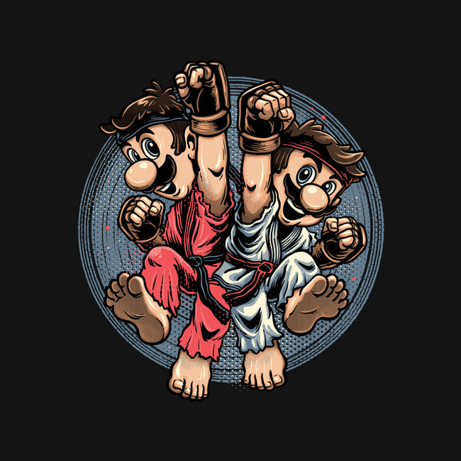 Mushroom Kingdom Martial Arts-Unisex-Zip-Up-Sweatshirt-glitchygorilla