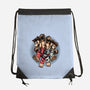 Mushroom Kingdom Martial Arts-None-Drawstring-Bag-glitchygorilla