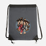 Mushroom Kingdom Martial Arts-None-Drawstring-Bag-glitchygorilla