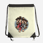 Mushroom Kingdom Martial Arts-None-Drawstring-Bag-glitchygorilla