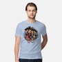 Mushroom Kingdom Martial Arts-Mens-Premium-Tee-glitchygorilla