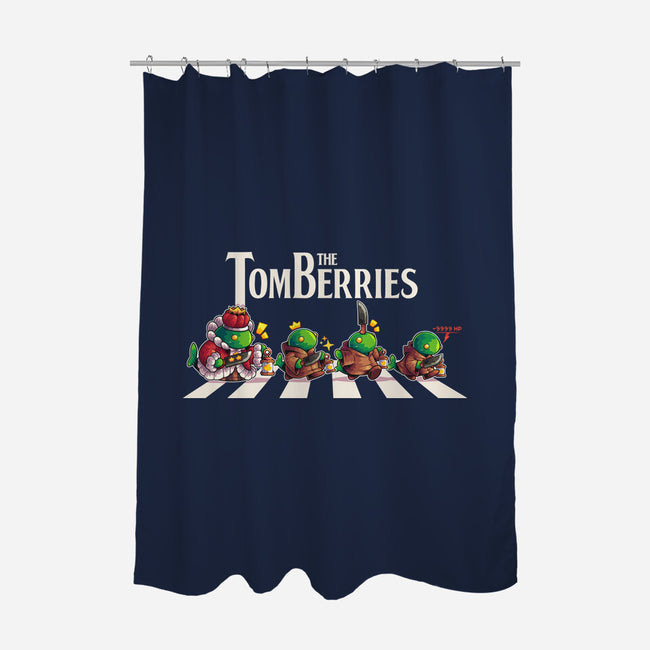 The Tonberries-None-Polyester-Shower Curtain-2DFeer