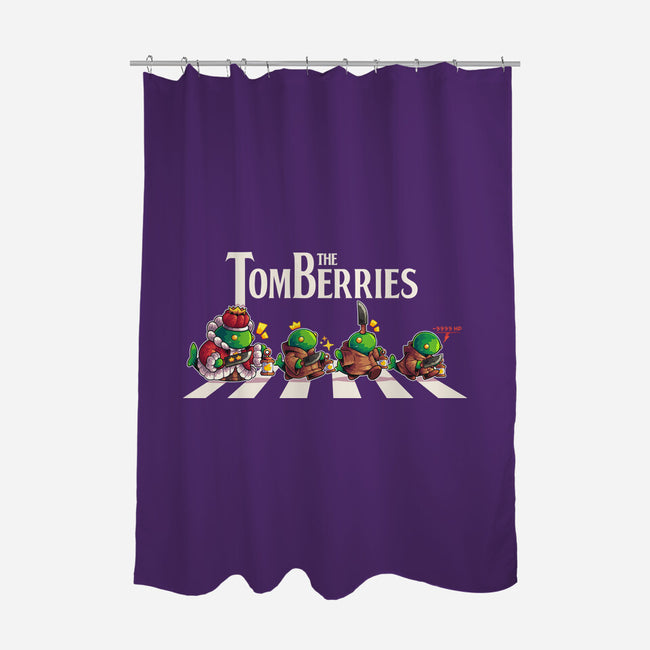 The Tonberries-None-Polyester-Shower Curtain-2DFeer