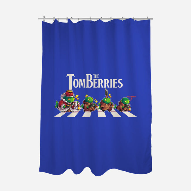 The Tonberries-None-Polyester-Shower Curtain-2DFeer
