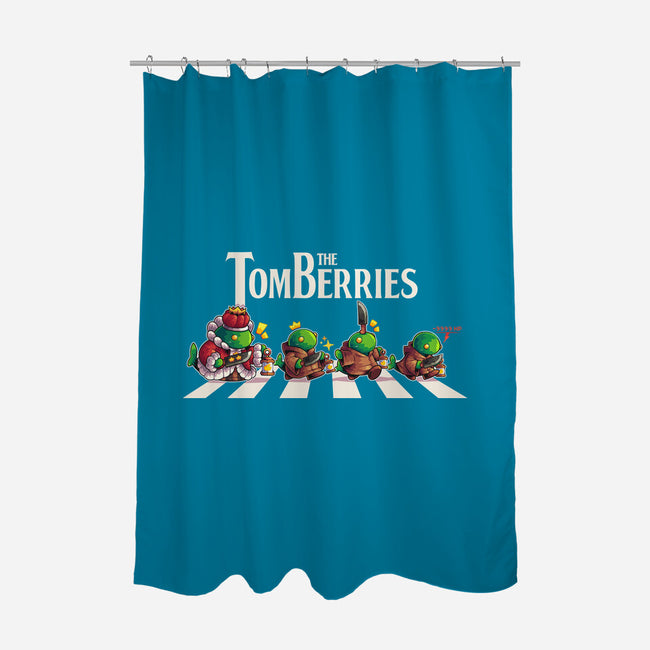 The Tonberries-None-Polyester-Shower Curtain-2DFeer