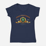 Courage Not Included-Womens-V-Neck-Tee-AndreusD