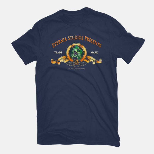 Courage Not Included-Womens-Fitted-Tee-AndreusD