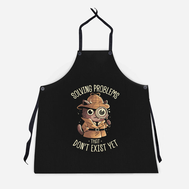 Solving Problems That Don't Exist Yet-Unisex-Kitchen-Apron-eduely