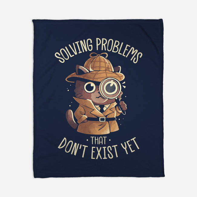Solving Problems That Don't Exist Yet-None-Fleece-Blanket-eduely