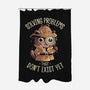 Solving Problems That Don't Exist Yet-None-Polyester-Shower Curtain-eduely
