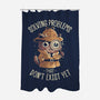 Solving Problems That Don't Exist Yet-None-Polyester-Shower Curtain-eduely