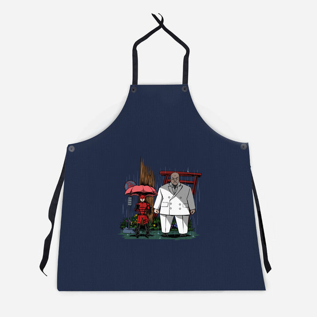 Hell's Kitchen Neighborhood-Unisex-Kitchen-Apron-joerawks