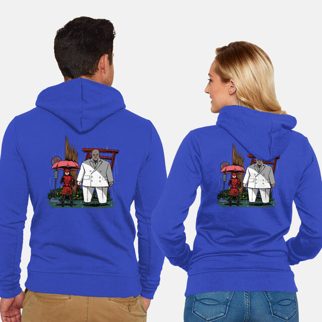 Hell's Kitchen Neighborhood-Unisex-Zip-Up-Sweatshirt-joerawks