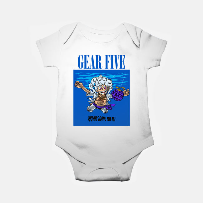 Gomu Gomu No Five-Baby-Basic-Onesie-joerawks