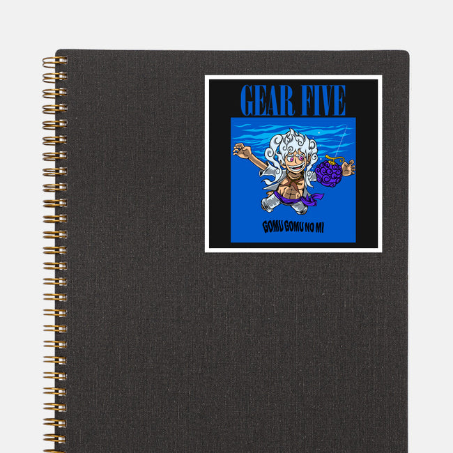 Gomu Gomu No Five-None-Glossy-Sticker-joerawks
