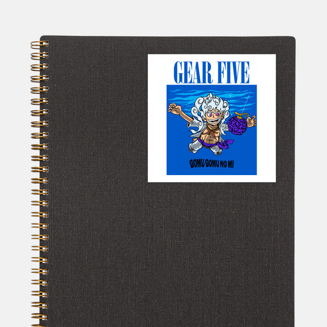 Gomu Gomu No Five-None-Glossy-Sticker-joerawks