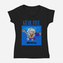 Gomu Gomu No Five-Womens-V-Neck-Tee-joerawks