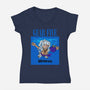 Gomu Gomu No Five-Womens-V-Neck-Tee-joerawks