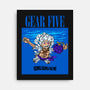Gomu Gomu No Five-None-Stretched-Canvas-joerawks